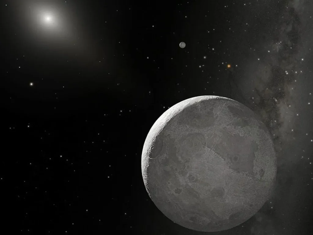 Afbeelding dwergplaneet Eris